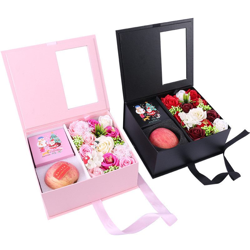 2022 Popular Cheap Price Lipstick Box With Soap Roses Birthday Valentine Gifts