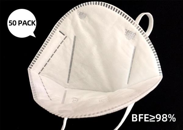 Professional Medical Protection N95 Safety Face Masks / Disposable Respirator