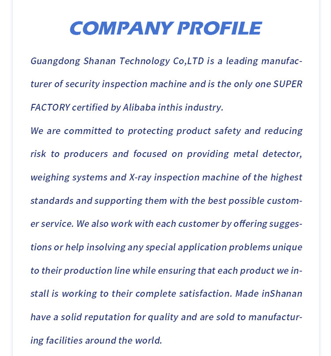 Food Industry Non Ferrous Metal Detector With Reject Option And High Sensitivity