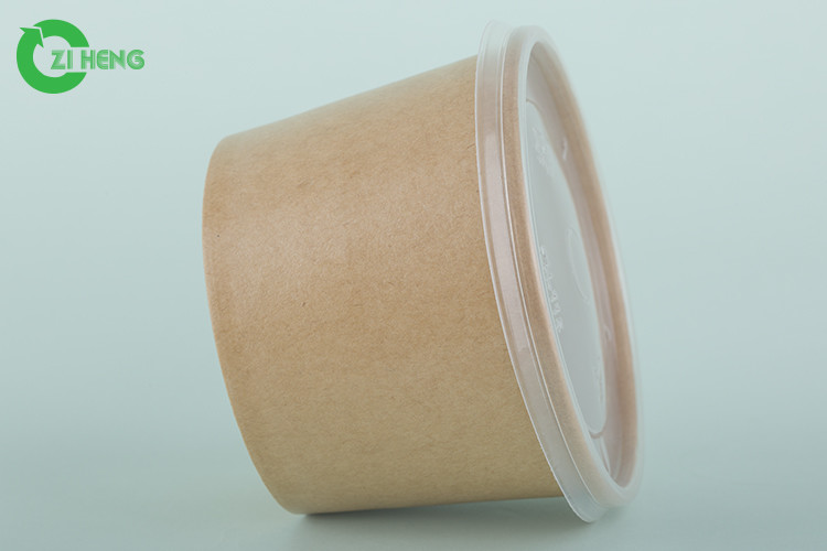 Food grade leakproof customized disposable paper soup cup soup bowl