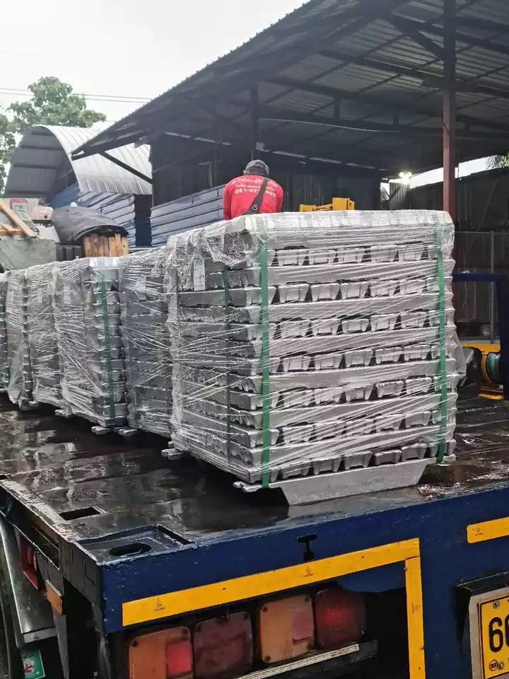 SGS ISO Aluminium Ingot Adc12 6063 Aluminum Alloy Ingot