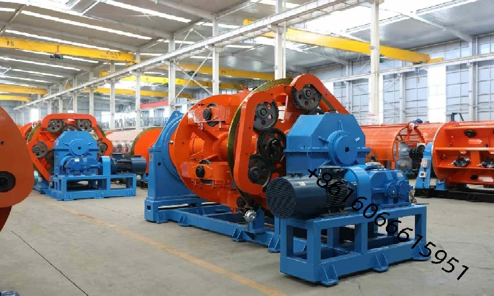 Planetary Strander Manufacturing Of Anti Torsion Machine For Wire And CabIndustry