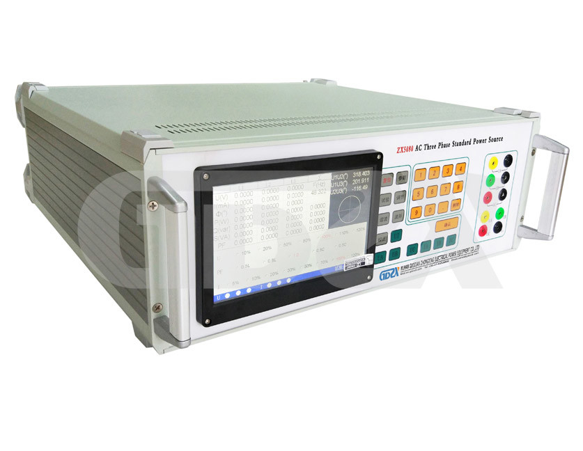 AC Three Phase Standard Power Source /Two Accuracy Levels 0.05 Or 0.01 For Option