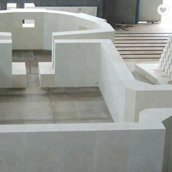 ISO9001 Certified White Fused Zirconia Corundum Bricks for Glass Furnace Refractories