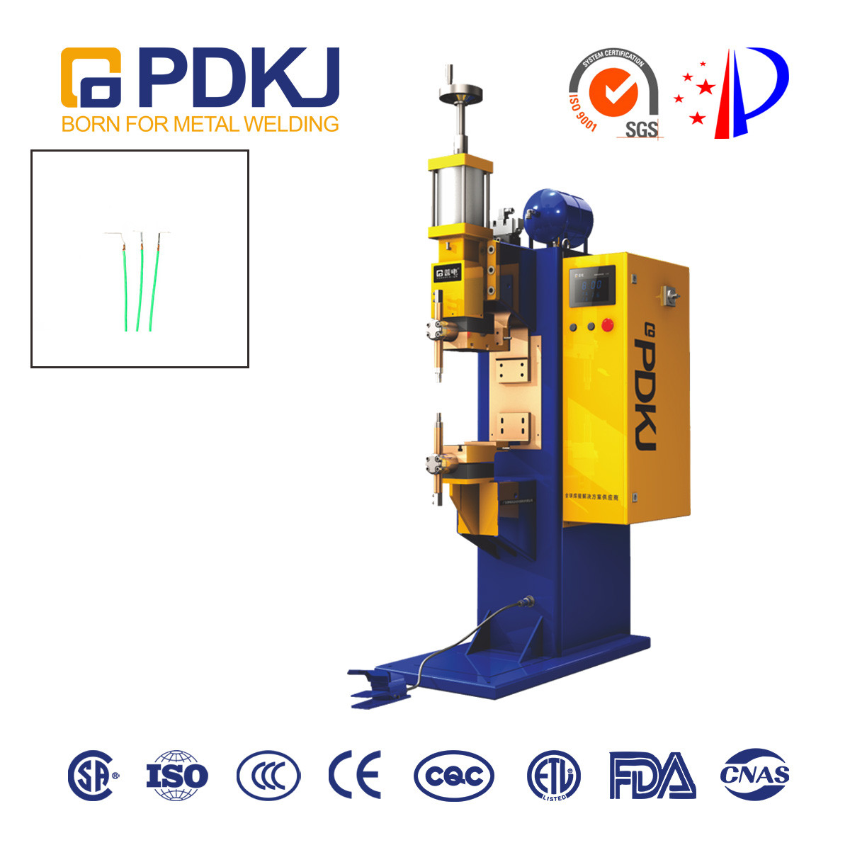 High-power Intermediate-frequency Inverse DC Spot (Projection) Welding Machine for Wire terminal welding
