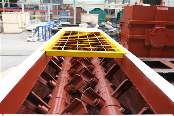 75 Kw Clay Brick Making Machines Double Shaft Clay Brick Mixer Machine SJ360