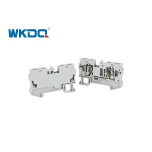 JST 6 Ground Terminal Block , Spring Type Terminal Block IEC Standard Connection
