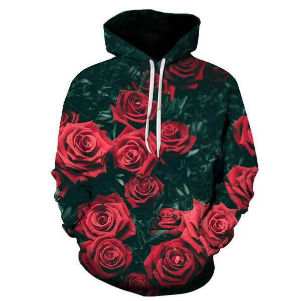 Luxury Heavyweight Polyester Sublimation Print Hoodie Full Dye Sublimation