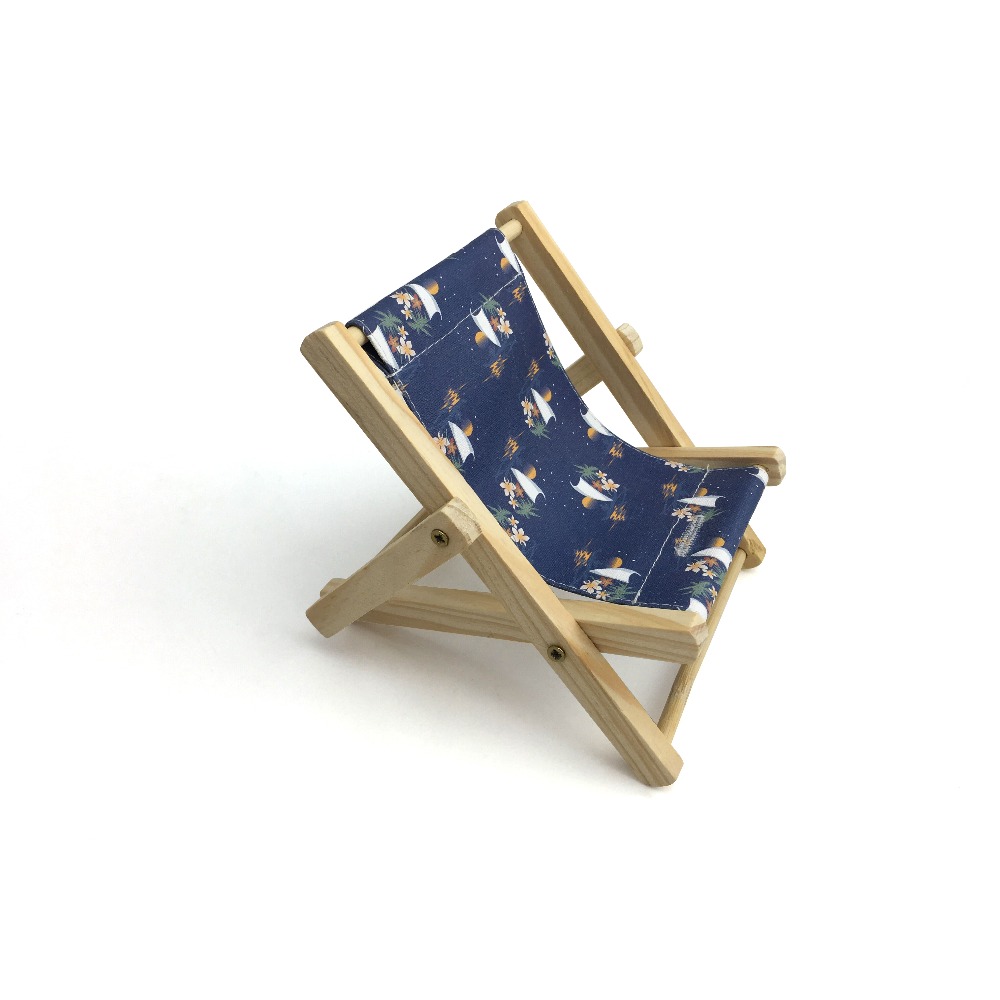 beach chair mobile phone holder of pine wood eco-friendly products