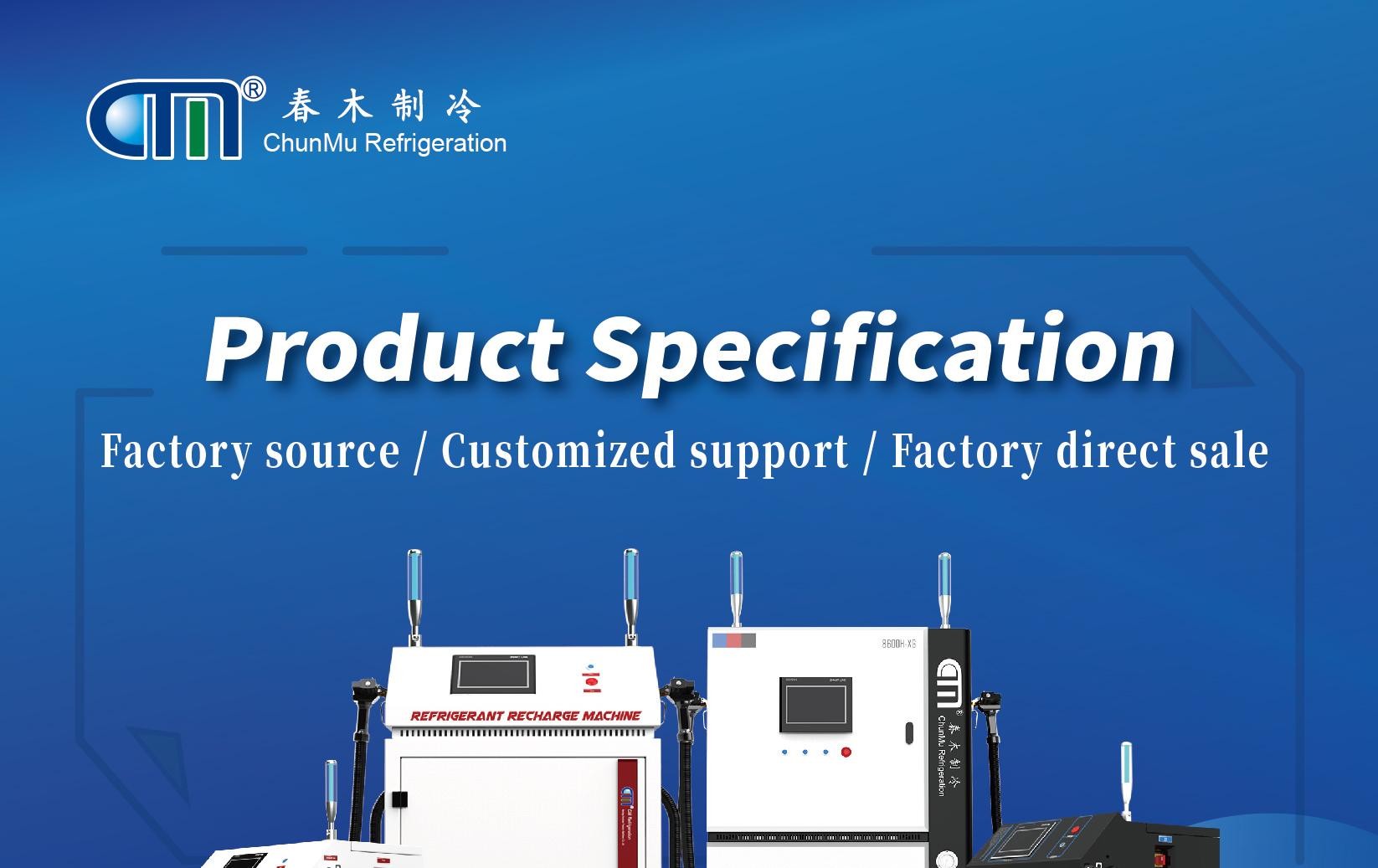 Single System Gas Freon Charging Station ATEX Certificated CM8600 ExS