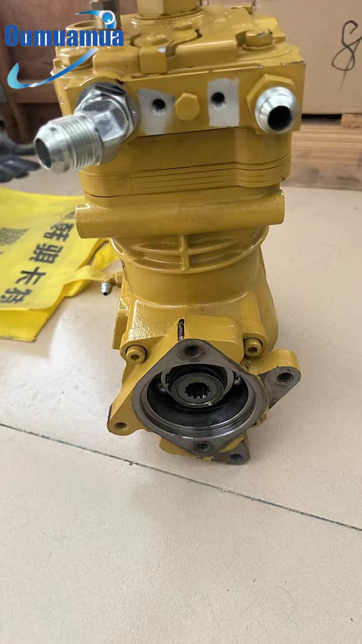 New Twin Cylinder C7 C9 Caterpillar Air Compressor 1494915 1149086 1268216 3116 3126