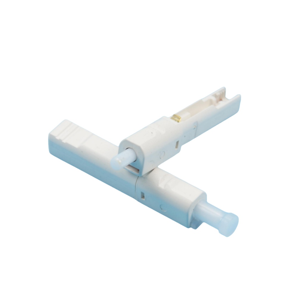 Quick FTTR Fusionless Physical Connection Hybrid XC/UPC Fiber Optic Quick Connectors