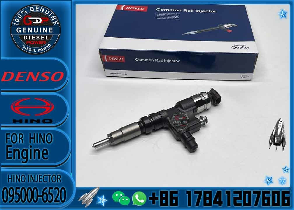 Diesel fuel injector 095000-6510, 095000-6520, 095000-6511, 9709500-651, 23670-E0081, 23670-E0080, 23670-79016, 23670-79