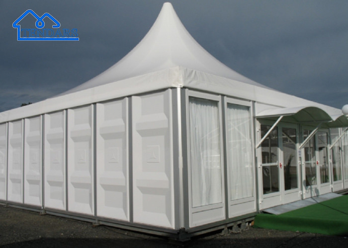 UV Resistance / Waterproof / Flame Retardant / Movable Pyramid Pagoda Tent For Wedding / Outdoor Events