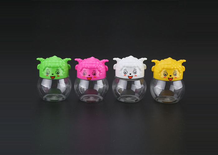 Animal Shape Candy Snacks 30ml Sealed Plastic PET Jar