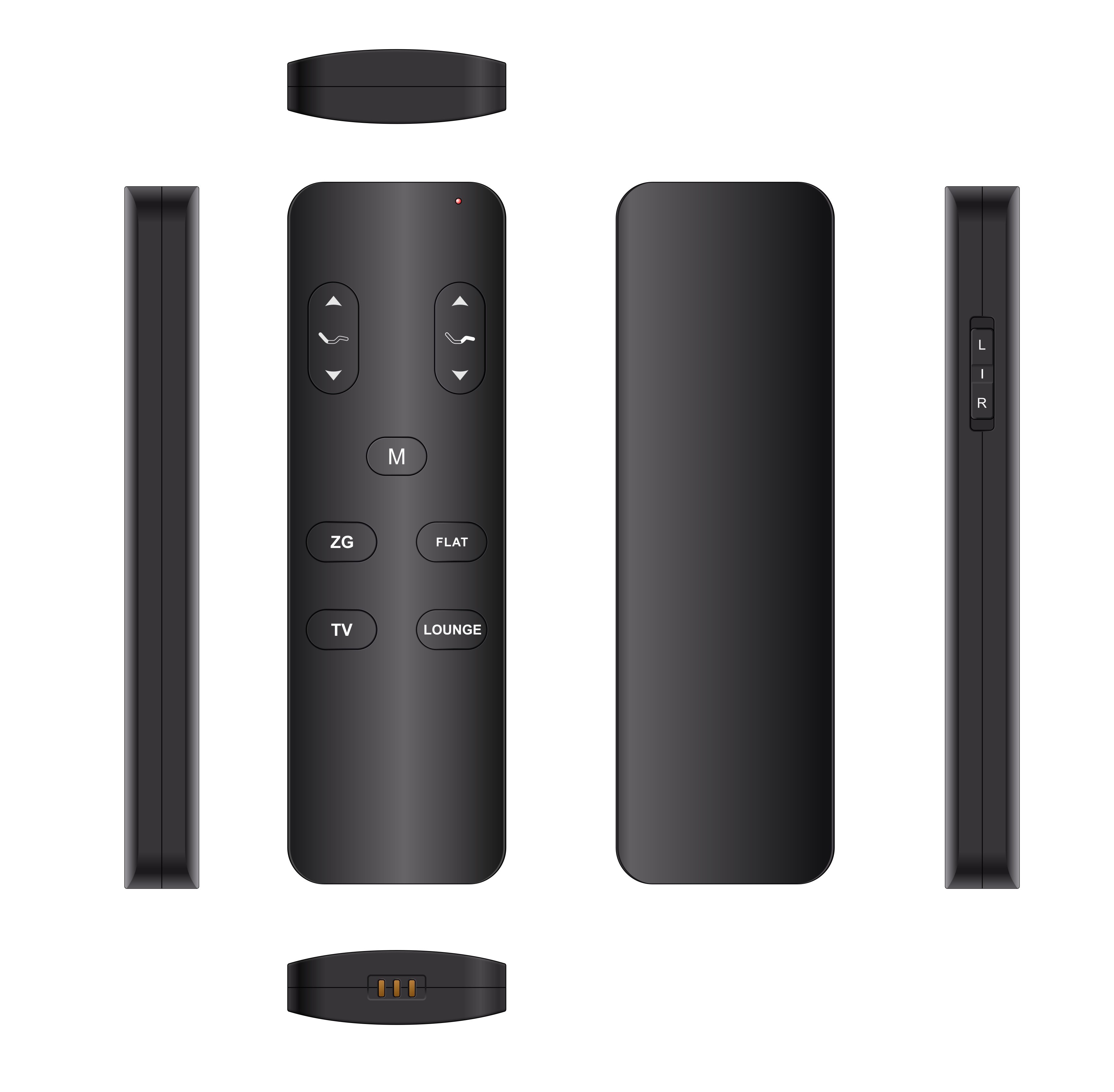 Wire Wireless Remote Motor Control Remote , Universal Smart Remote For Linear Actuator