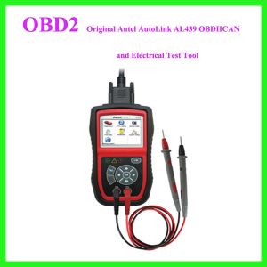 Original Autel AutoLink AL439 OBDIICAN and Electrical Test Tool