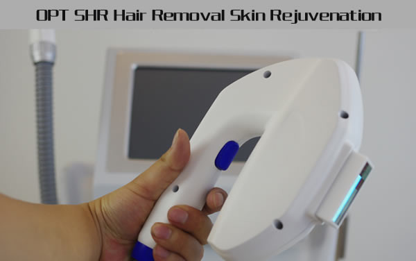 SHR System IPL Permanent Hair Removal Machine For Unwanted Hair Removal