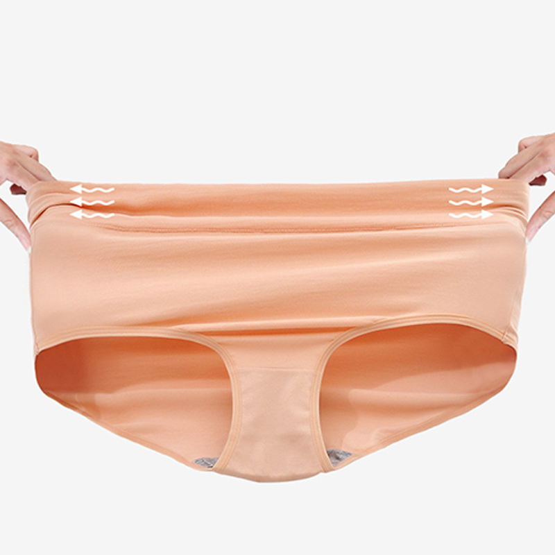 Loom Women Cotton Panties OEM Available Breathable Ventilate Midrise