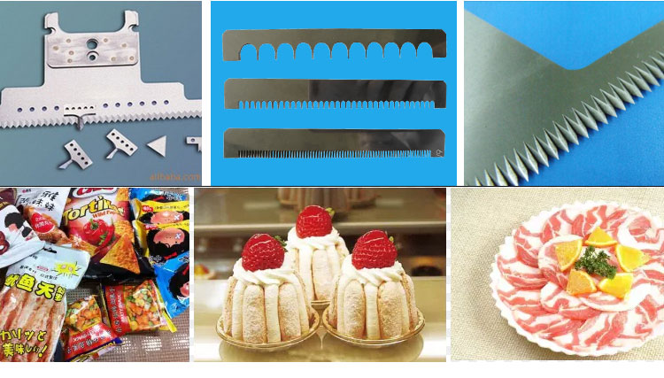 Food Processing Industrial Knife Blades For Slicing Vegetables Fruits Nuts