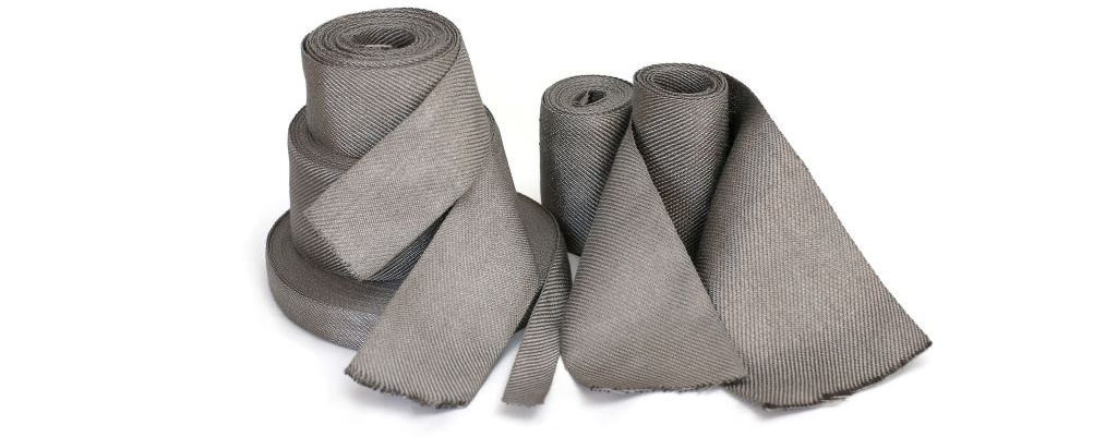 Customizable Pure Metal Fiber Fabric Technical Textile Length Can be Customized