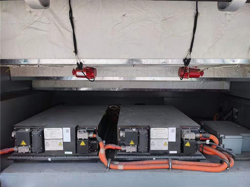 Skywell 48 Seats Used Electric Bus With Automatic Transmission
