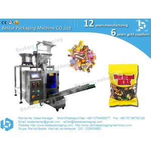 Automatic counting packing machine single hopper for candies