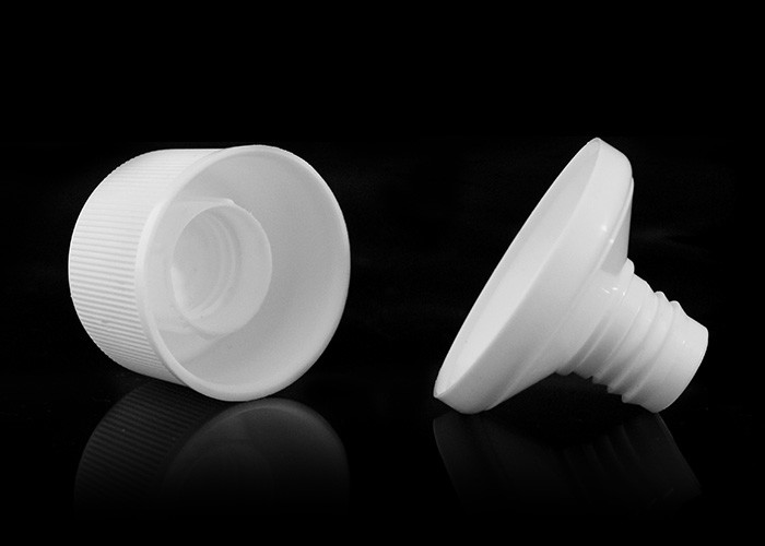 Food Grade Plastic Tube Head Closure 35mm Round Bottom For Mustard Sauce Tube
