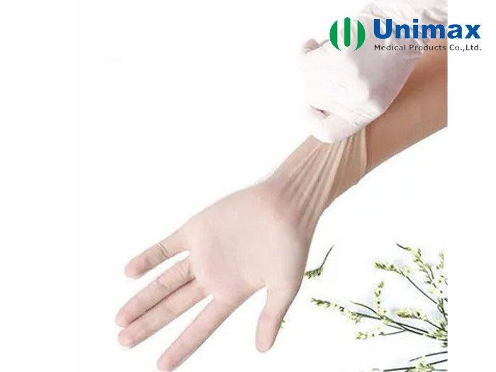 disposable EN455 Clear Plastic Gloves For Food Handling high density