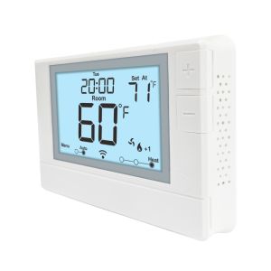 Coiiwsei Blue Backlight Non Programmable Thermostat for Heating and Cooling Mode