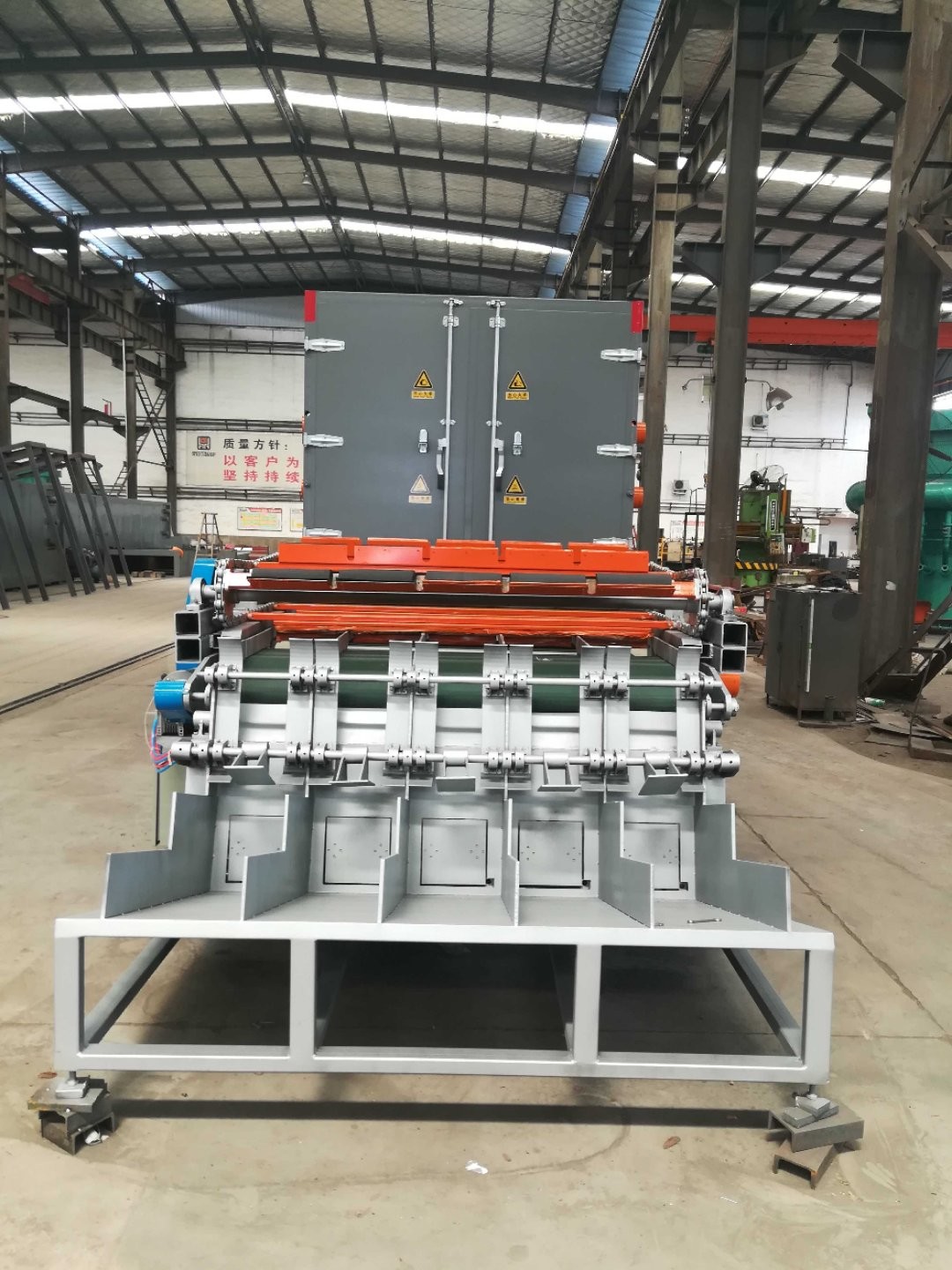 Pulp Molding Egg Box Forming Machine 100KW Waste Paper Recycling