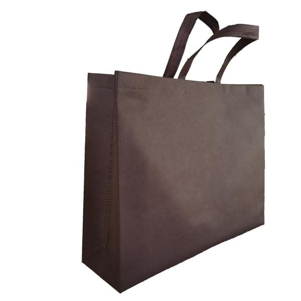 Custom Logo Printed Recycle Grocery Tote Fabric Pp Nonwoven Non Woven Shopping