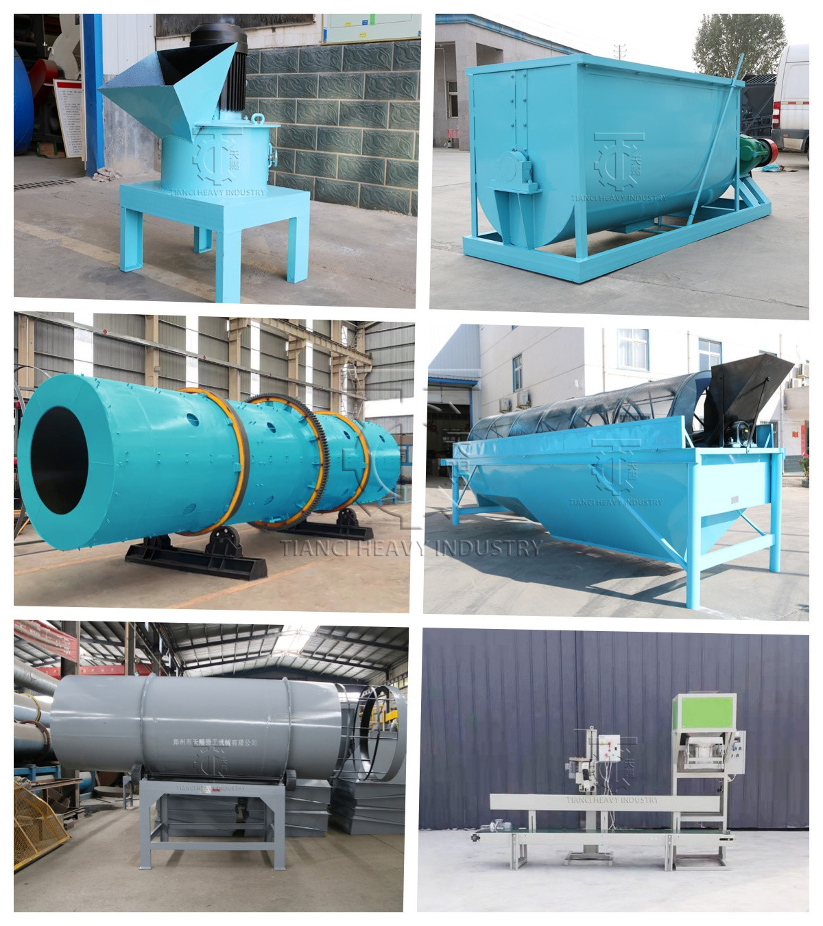 Cow Manure Fertilizer Manufacturing Plant Npk Fertilizer Production Line Rotary Granulator