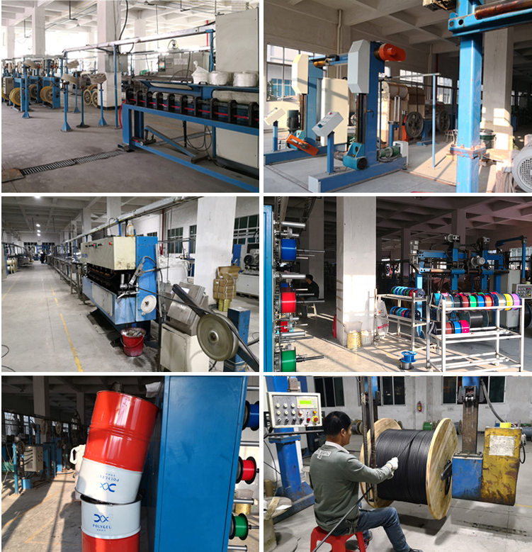 Double sheath armored underground G652D 12 24 36 48 72 96 144 288 Core direct buried GYTY53 Fiber Optic Cable