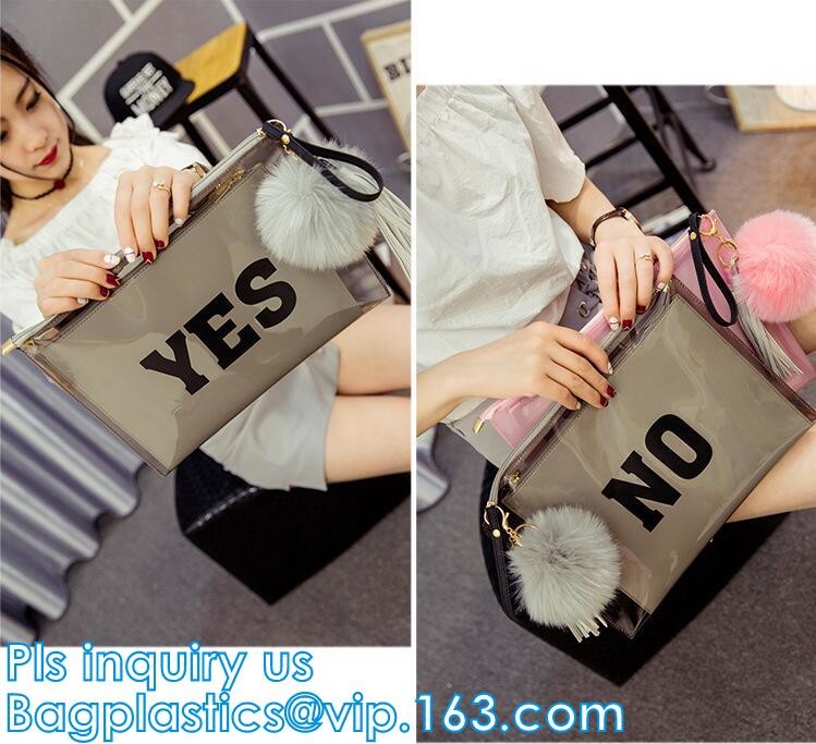 printed OEM logo slider zip lock bags, Slider Undergarment Bag With Lock, vinyl pvc A4 file bag with slider Zip lockkk