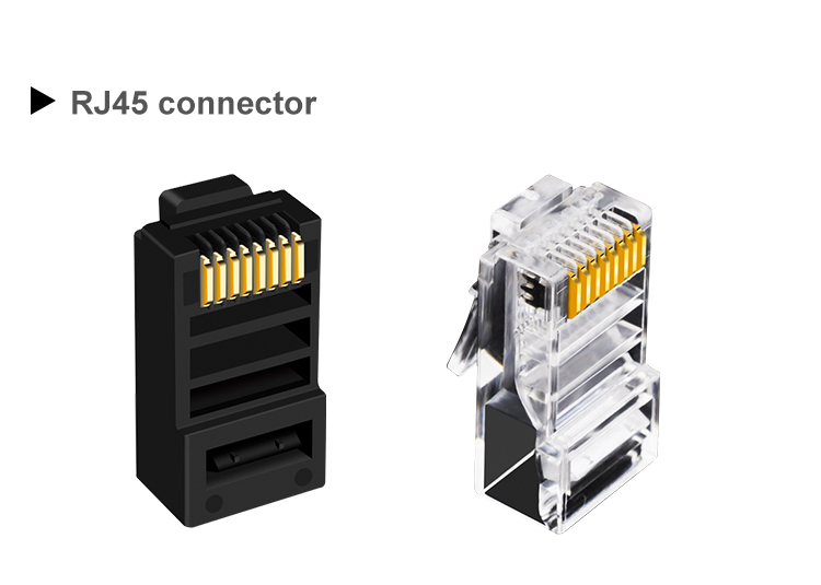 Cat5E Cat 6 Cat6a UTP Ethernet Patch Cable Round For Communicate