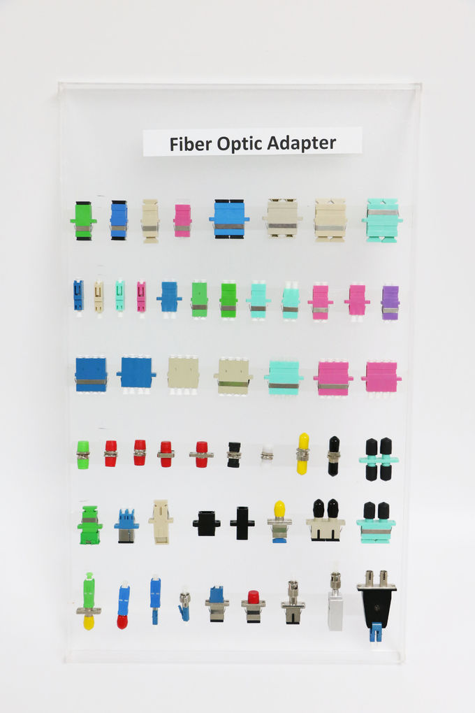 Zrconia Sleeve Fiber Optic Adapter with ROHS complaint High Return Loss 0