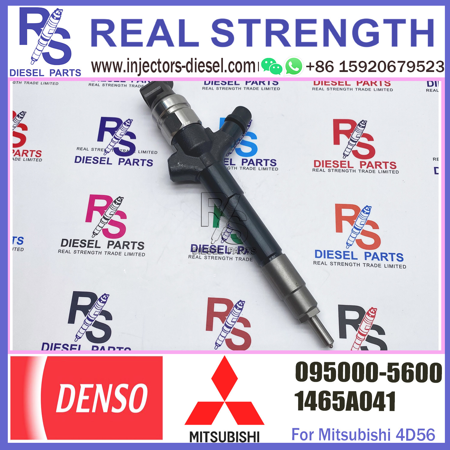 diesel fuel injector 1465A041 common rail injector 095000-5600 for MITSUBISHI L200