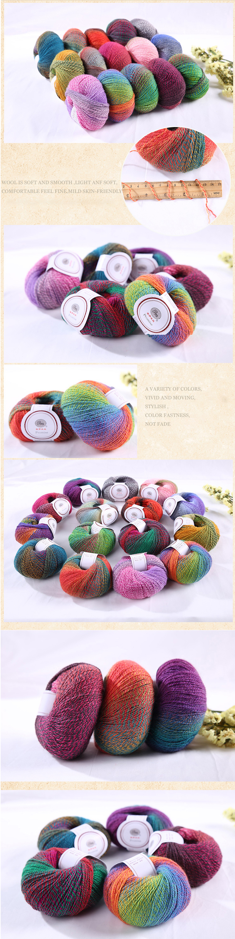 Breathable Alpaca Cotton Blend Yarn Multi Scene Acidproof Durable