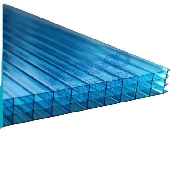 High Quality 100% Virgin Building Plastic Material Transparent 10mm Decorative
