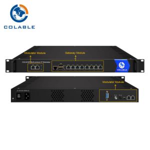 IP Protocol Converter To Multi Channel RF Modulator QAM DVB - T ISDB - T Output