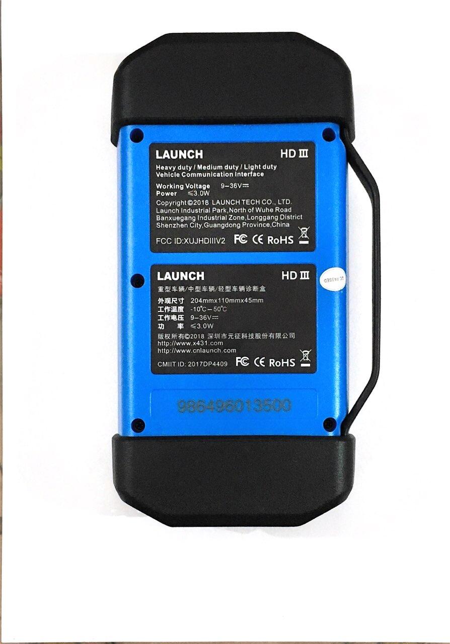 LAUNCH X431 HD III Module Heavy Duty Truck Diagnostic Tool Diagnose For 24 V Work With X431 V+/Pro3/ Pad II Android HD 3