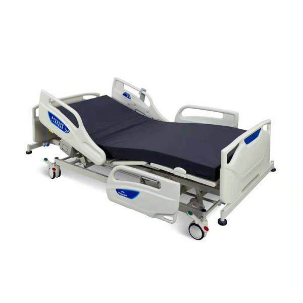 Quality Five Functions Hospital ICU Bed Electric Care Bed Nursing Home Patient for sale