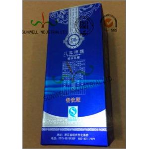 Multi Colored Custom Printed Corrugated Wine Packaging Box Glossy Lamination