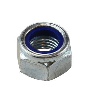 M16 CL 8 Galvanized Nylon Lock Nuts DIN6924