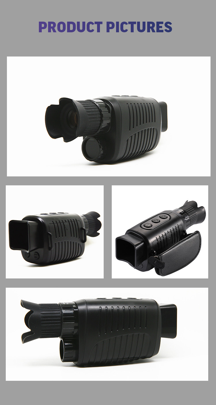 Hunting digital night vision glasses Infrared Optical 4X