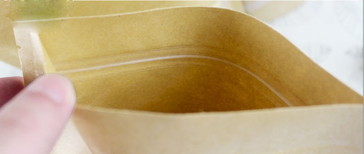 Food Package Bakery Kraft Paper Bag with Window Customized Design and Eco-Friendly