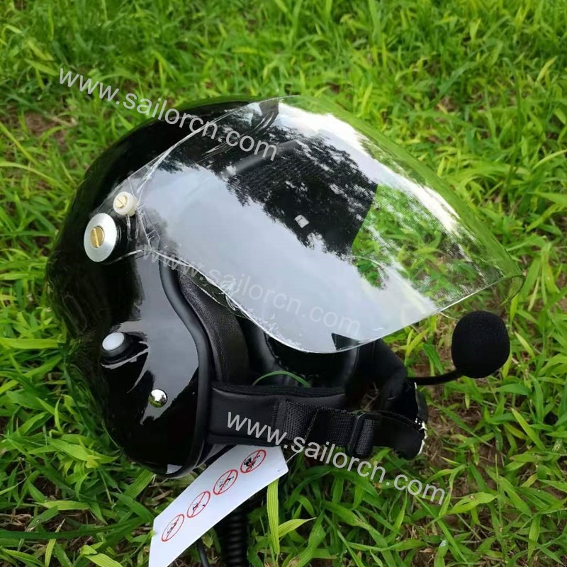 Noise cancel PPG helmet with full headset EN966 certificated Paramotor helmet China supplier