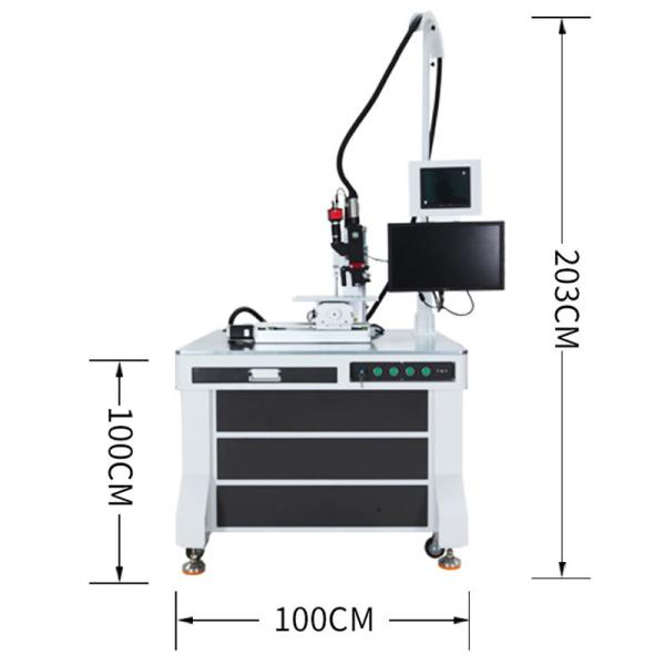 200w 300w 400w Yag Laser Welding Machine Stainless Steel Titanium Mold Repair