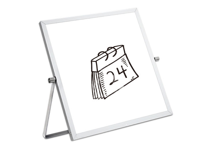 Memo Collapsible Drawing Board / Desktop Notice Board Customized Logo